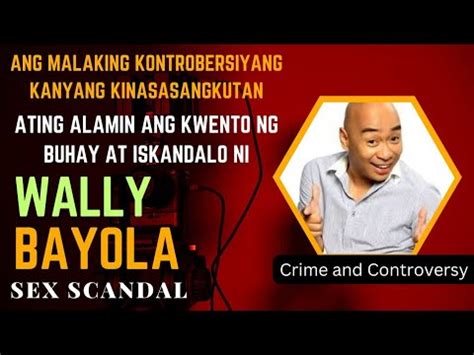 sex scandal ni wally